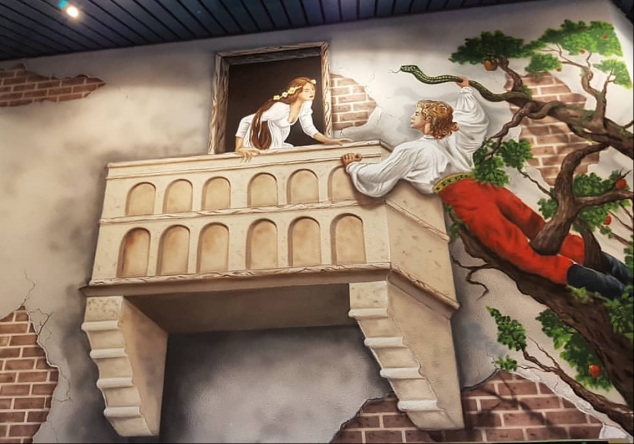 ציורי קיר במוסדות תרבות