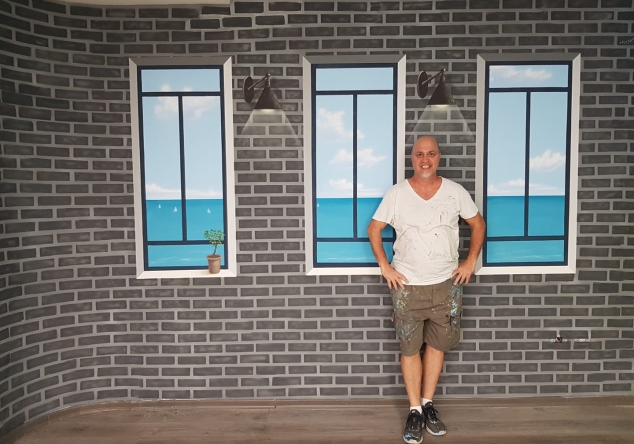 ציורי קיר וצביעה דקורטיבית