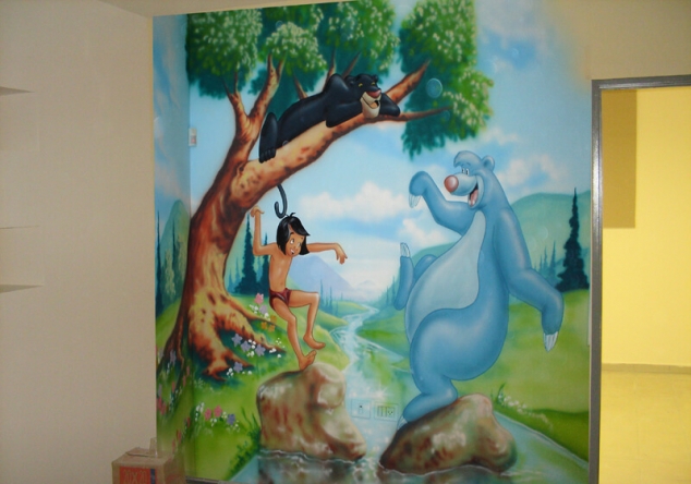 ציורי קיר לילדים