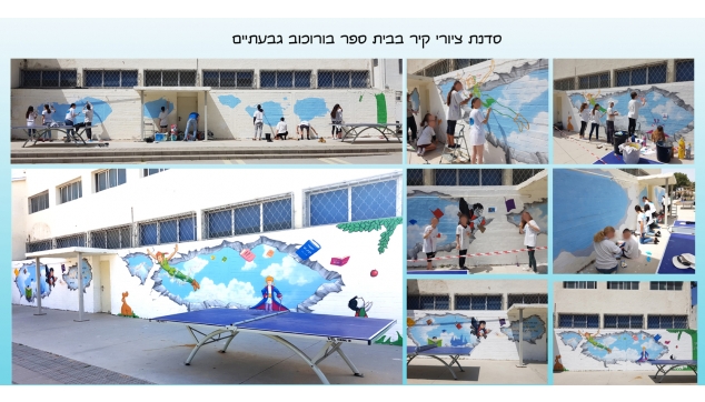 סדנאות הטבעת חותם עם תלמידים בבית ספרם