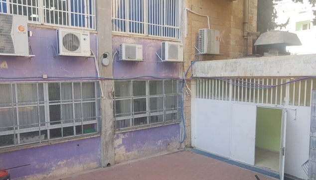 בית ספר חטיבת ביניים נתניה לפני