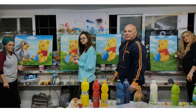 הכשרת ציירי איירבראש וקירות