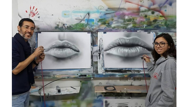 הכשרת ציירי איירבראש וקירות