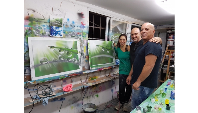 הכשרת ציירי איירבראש וקירות