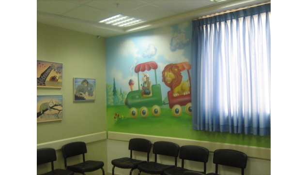 חדר המתנה במרפאה