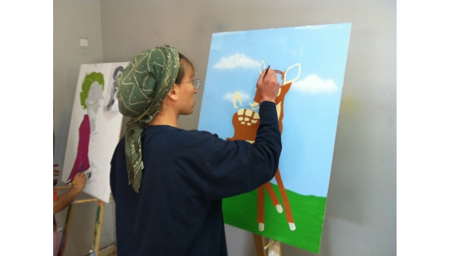 חוגי ציור רישום ושמן על בד