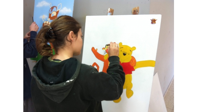 חוגי ציור רישום ושמן על בד