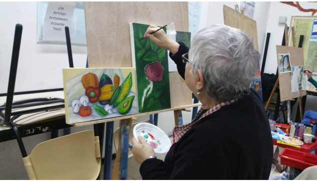 חוגי ציור רישום ושמן על בד