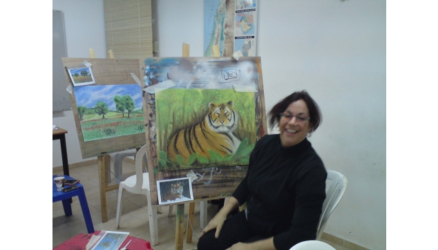 חוגי ציור רישום ושמן על בד