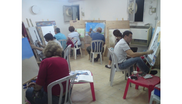 חוגי ציור רישום ושמן על בד