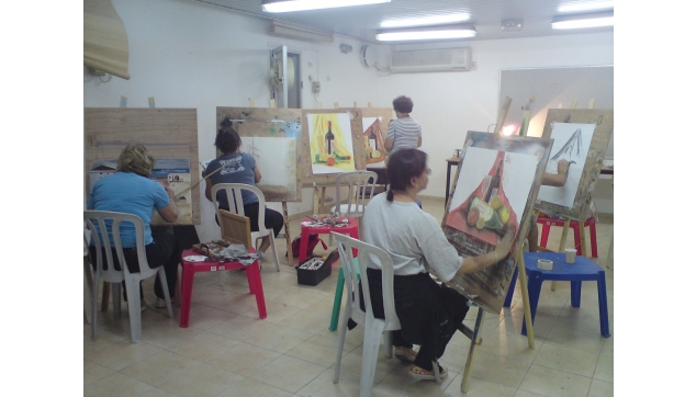 חוגי ציור רישום ושמן על בד