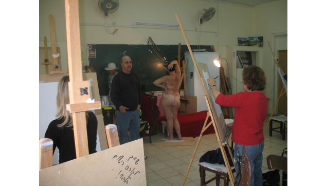 חוגי ציור רישום ושמן על בד