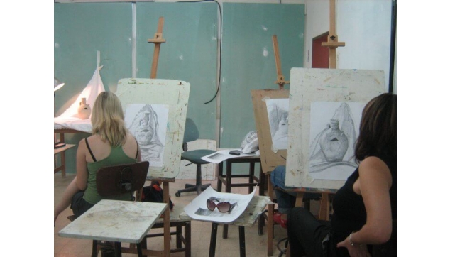 חוגי ציור רישום ושמן על בד