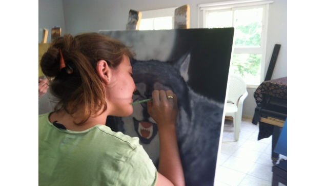 חוגי ציור רישום ושמן על בד