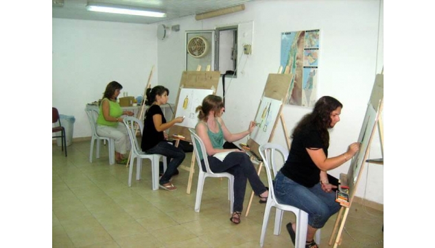 חוגי ציור רישום ושמן על בד