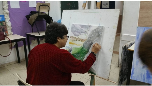 חוגי ציור רישום ושמן על בד