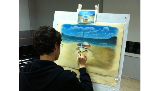 חוגי ציור רישום ושמן על בד