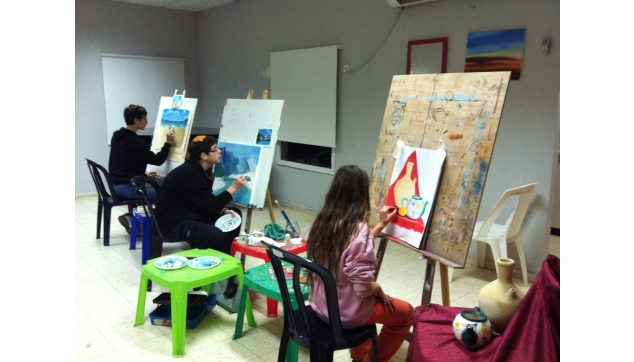 חוגי ציור רישום ושמן על בד