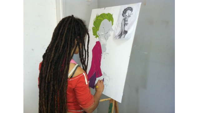 חוגי ציור רישום ושמן על בד