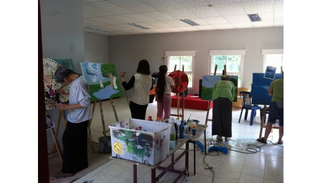 חוגי ציור רישום ושמן על בד