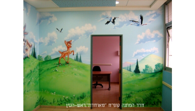 ציור קיר מרפאות 