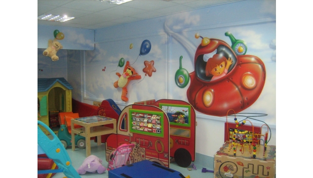 ציורי קיר בבתי מלון