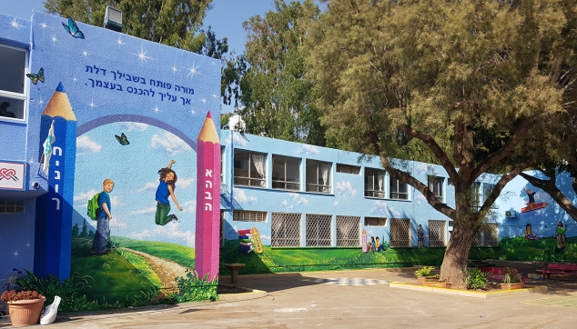 ציורי קיר בבתי ספר