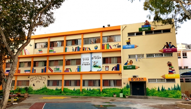 ציורי קיר בבתי ספר