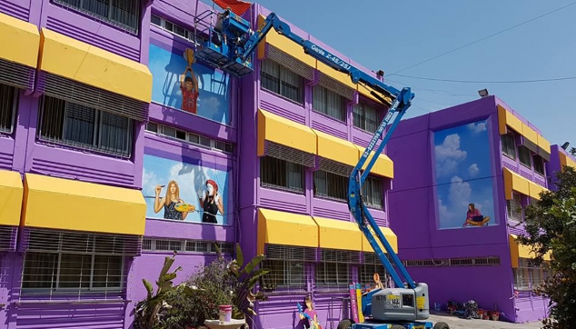 ציורי קיר בבתי ספר