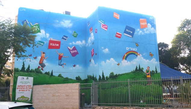 ציורי קיר בבתי ספר