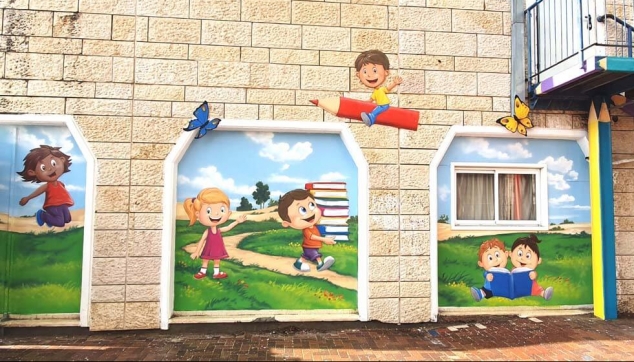 ציורי קיר בבתי ספר