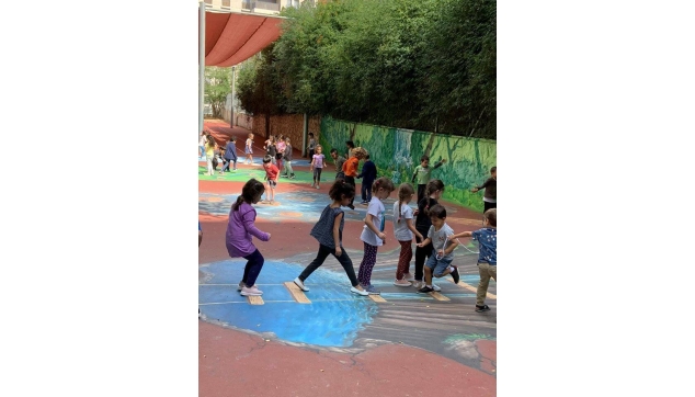 ציורי קיר במשחקי רצפה