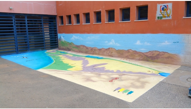 ציורי קיר במשחקי רצפה