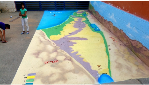 ציורי קיר במשחקי רצפה