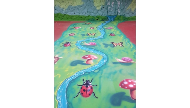 ציורי קיר במשחקי רצפה