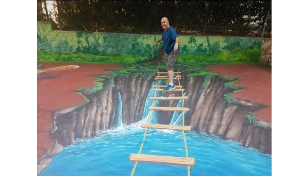 ציורי קיר במשחקי רצפה