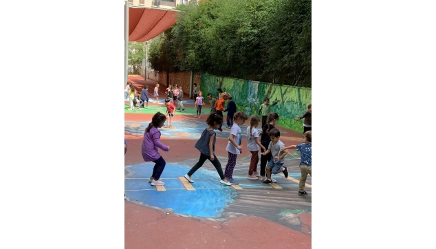 ציורי קיר במשחקי רצפה