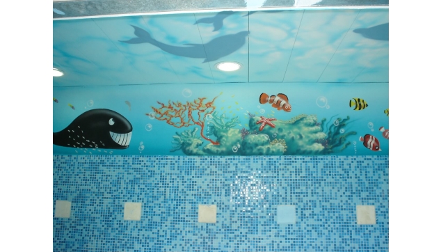 ציורי קיר גני ילדים משחקיות