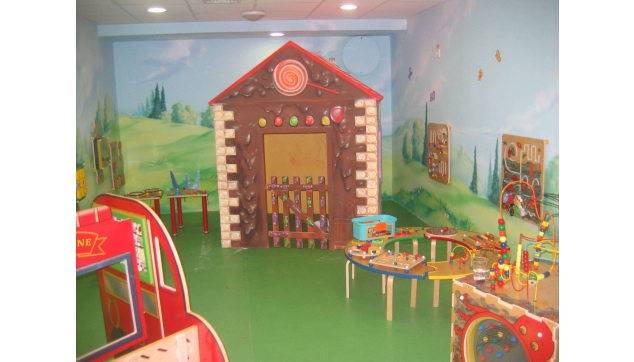 ציורי קיר גני ילדים משחקיות