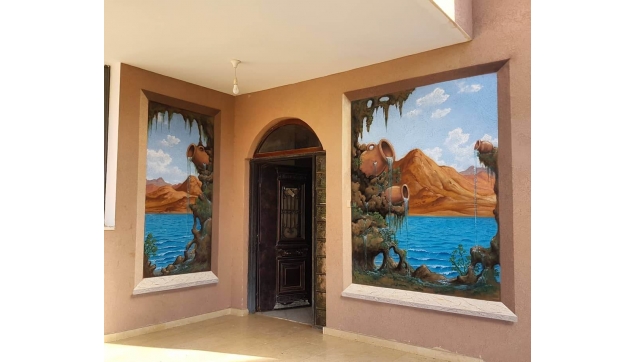 ציורי קיר וצביעה דקורטיבית