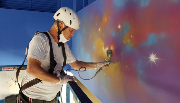 ציורי קיר חלל ושמיים