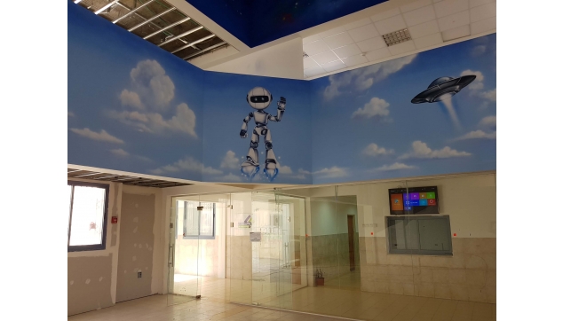 ציורי קיר חלל ושמיים