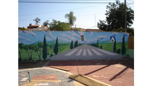 ציורי קיר לגני ילדים ומשחקיות