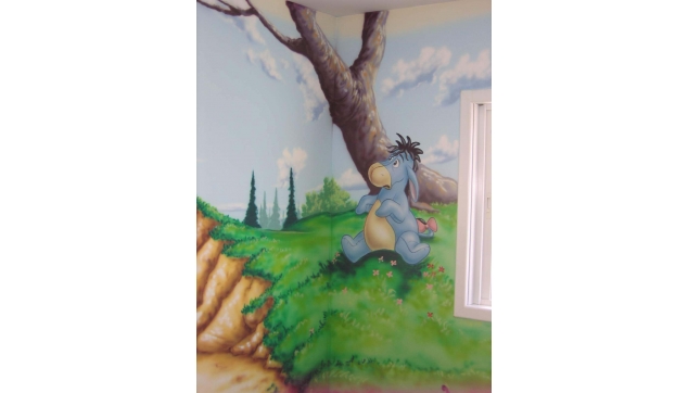 ציורי קיר לחדרי ילדים