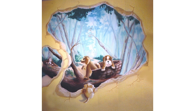 ציורי קיר לחדרי ילדים