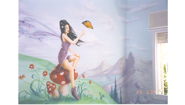 ציורי קיר לחדרי ילדים