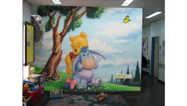 ציורי קיר לחדרי ילדים