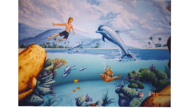 ציורי קיר לחדרי ילדים