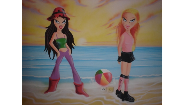 ציורי קיר לחדרי ילדים