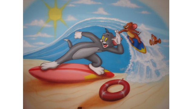 ציורי קיר לחדרי ילדים